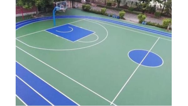 惠州地坪漆厂家分享：丙烯酸球场施工划线流程